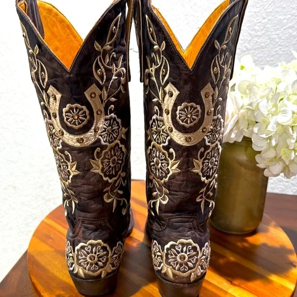Old Gringo Lucky 13” Western Boots Womens Size 7B - Picture 9 of 16